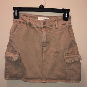 cargo skirt from pacsun